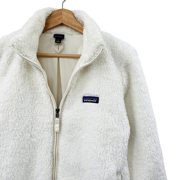 Patagonia White Women's Los Gatos Fleece Jacket - Picture 3 of 6